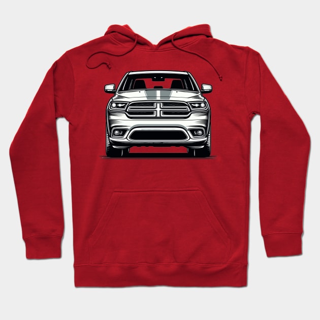 Dodge Durango Hoodie by Vehicles-Art